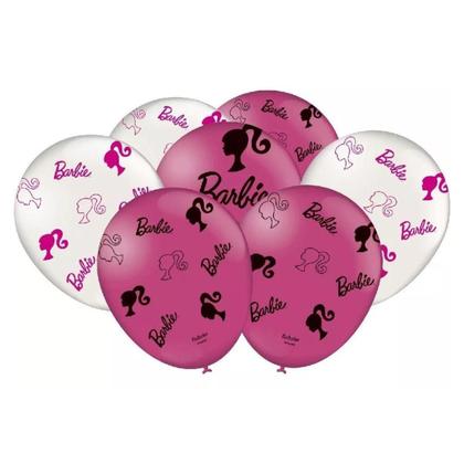 Imagem de Kit Festa Decoração Aniversário Infantil da Barbie 90 Peças