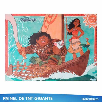 Imagem de Kit festa Decoração aniversário Moana 39 pçs completo em EVA