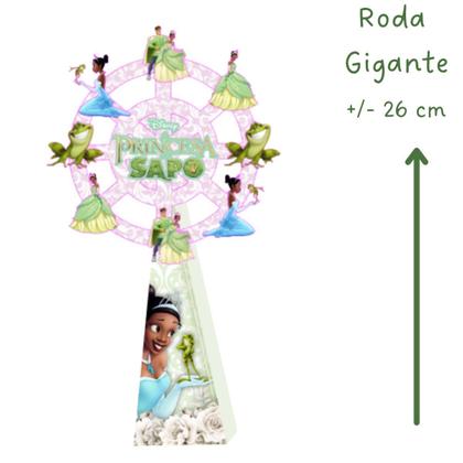 Imagem de Kit Festa Decoração Aniversário Tiana a Princesa e o sapo infantil com pulseira