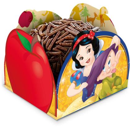 Imagem de Kit Festa decoração Branca de Neve 50 forminhas + 12 Copos