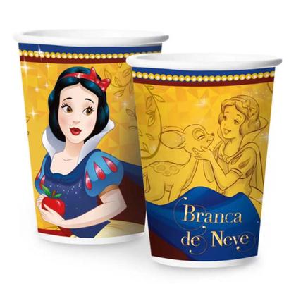 Imagem de Kit Festa decoração Branca de Neve 50 forminhas + 12 Copos