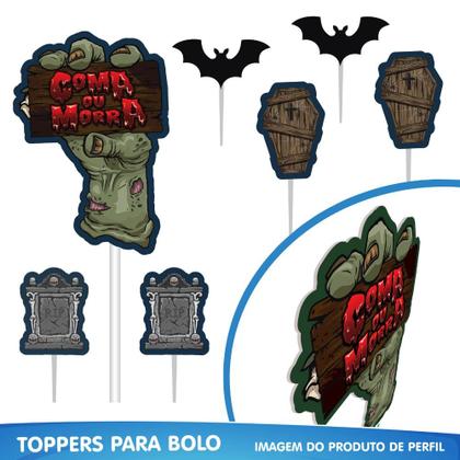 Imagem de Kit Festa Decoração de Halloween Horripilante 39 peças