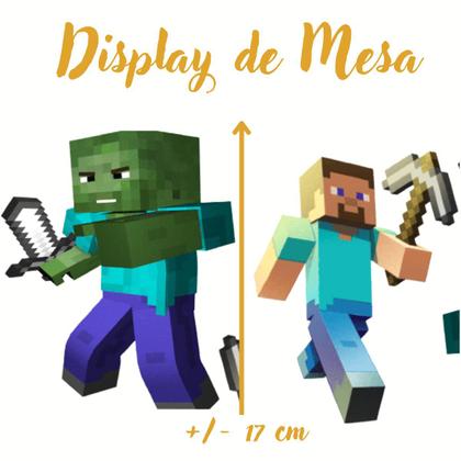 Imagem de Kit festa decoração Minecraft aniversário games
