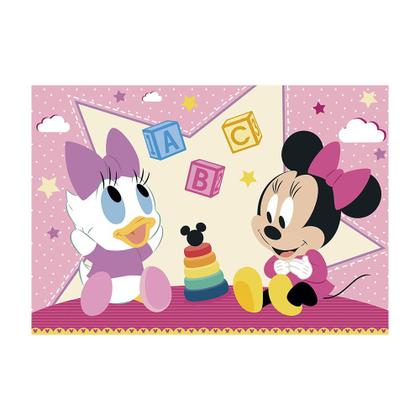 Imagem de Kit festa Decoração Minnie Rosa 25 Balões + Painel 1,26m GG