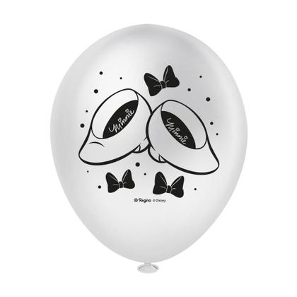 Imagem de Kit festa Decoração Minnie Rosa 25 Balões + Painel 1,26m GG