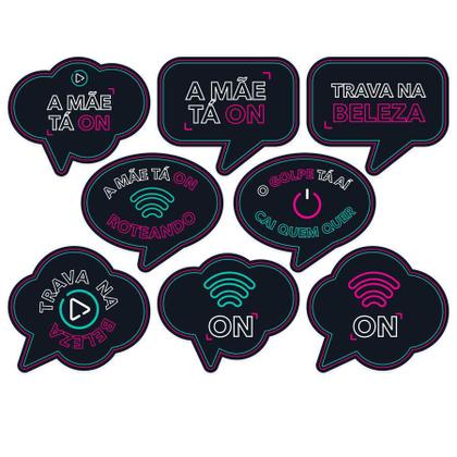 Imagem de Kit Festa Decoração Só Um Bolinho A Mãe Ta On Aniversário