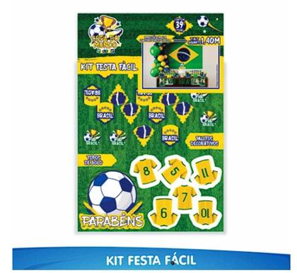 Imagem de Kit Festa Fácil Brasil