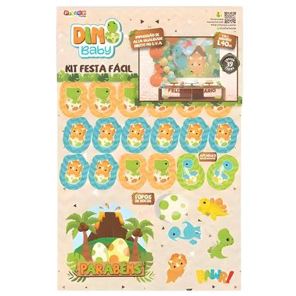 Imagem de Kit Festa Fácil Dino baby Decoração De Aniversário Piffer