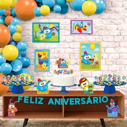 Imagem de Kit Festa Fácil Galinha Pintadinha Mini Decoração Infantil