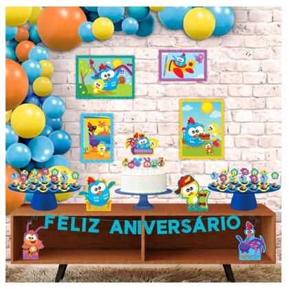 Imagem de Kit Festa Fácil Galinha Pintadinha Mini Decoração Infantil