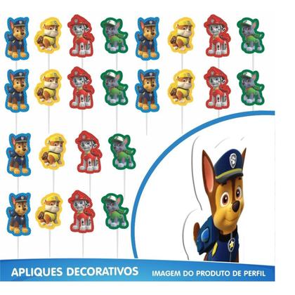 Imagem de Kit Festa Fácil Infantil Decoração Patrulha Canina 
