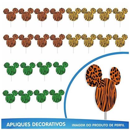 Imagem de Kit Festa Fácil Mickey Mouse E Safari Aniversário 40Pçs