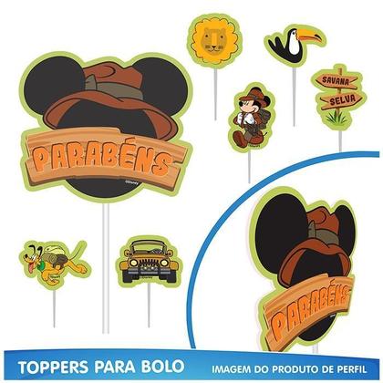 Imagem de Kit Festa Fácil Mickey Mouse E Safari Aniversário 40Pçs