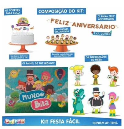 Imagem de Kit Festa Fácil Mundo Bita