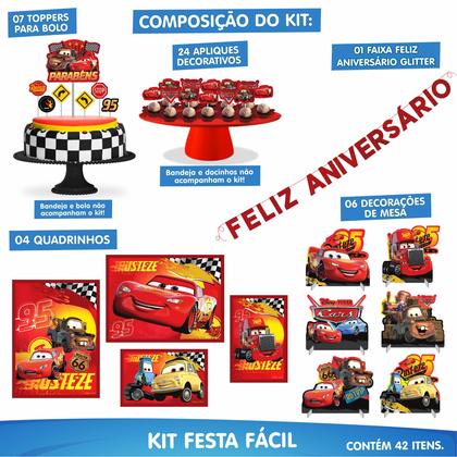 Imagem de Kit Festa Fácil QD Carros