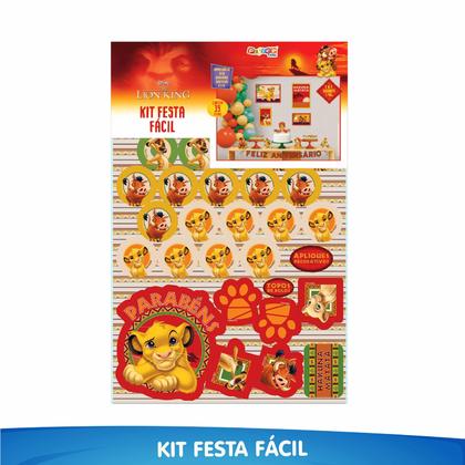 Imagem de Kit Festa Fácil QD Rei Leão