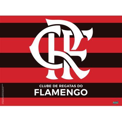 Imagem de Kit festa Flamengo Decoração + Painel TNT+25 Balões Rosa