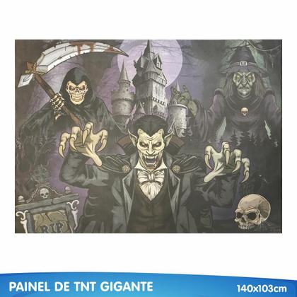 Imagem de Kit Festa HALLOWEEN Decoração HORRIPILANTE 39pçs em Eva