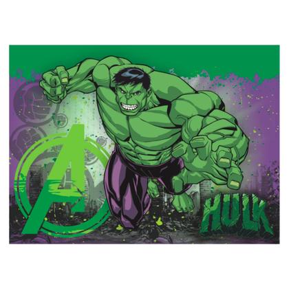 Imagem de Kit festa Hulk Decoração Aniversário Toalha + Painel TNT