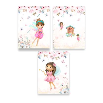 Imagem de Kit Festa Infantil Menina Fadas Decoração Lembrancinha