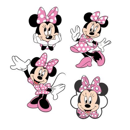 Imagem de Kit Festa Infantil Menina Minnie Rosa Lembrancinha Decoração