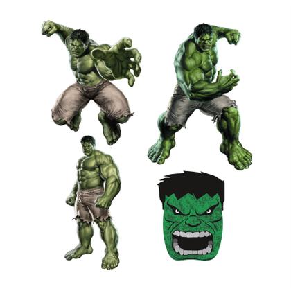Imagem de Kit Festa Infantil Menino Hulk Lembrancinha Decoração