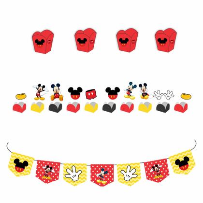 Imagem de Kit Festa Infantil Menino Mickey Lembrancinha Decoração