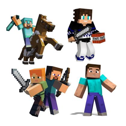 Imagem de Kit Festa Infantil Minecraft Decoração Lembrancinha