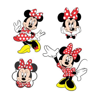 Imagem de Kit Festa Infantil Minnie Vermelha Decoração Lembrancinha Menina