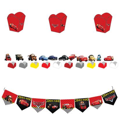 Imagem de Kit Festa Infantil Relâmpago Mcqueen Decoração Lembrancinha