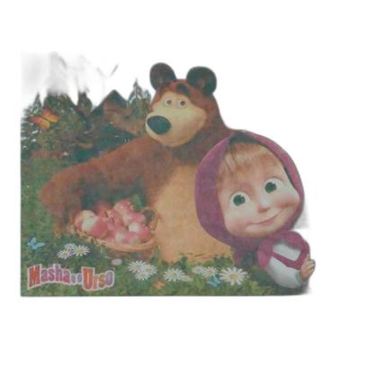 Imagem de Kit Festa Masha E O Urso 39 Itens Painel + Faixa + Enfeites