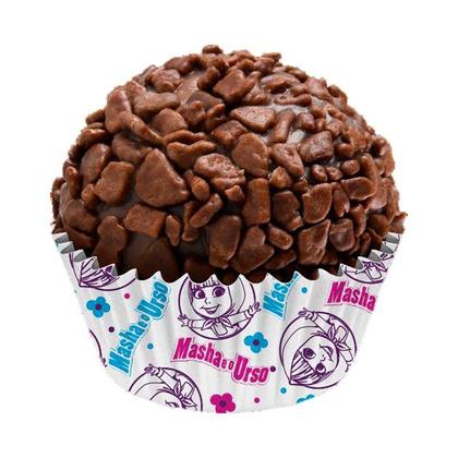 Imagem de Kit festa Masha e o Urso Painel GIGANTE+ Forminhas + Vela N3