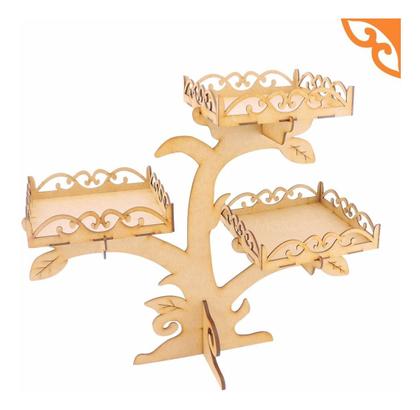 Imagem de Kit Festa Mdf Provençal Arabesco - 28 Peças