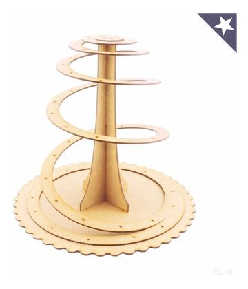 Imagem de Kit Festa Mdf Provençal Estrela - 28 Peças