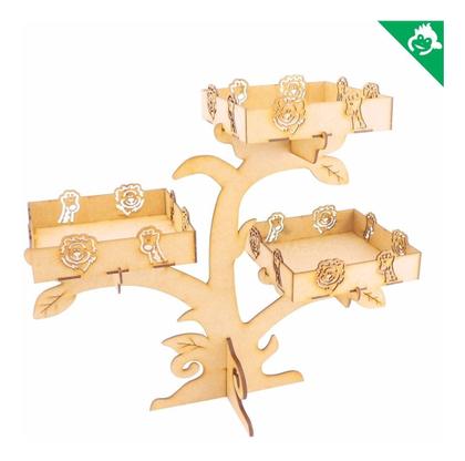 Imagem de Kit Festa Mdf Safari - 48 Peças - Completo