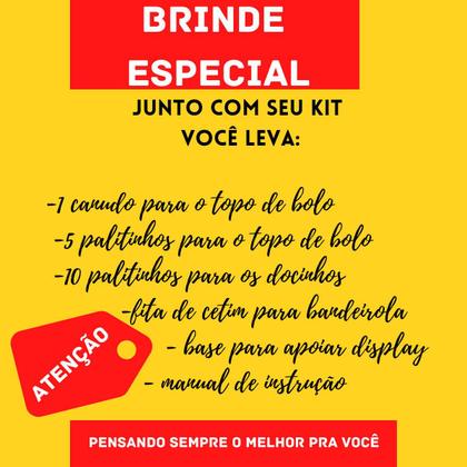 Imagem de Kit festa open bar bebidas adulto monta facil decoração aniversário