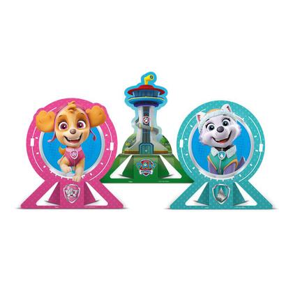 Imagem de Kit festa painel + 6 Display de mesa festa Patrulha canina