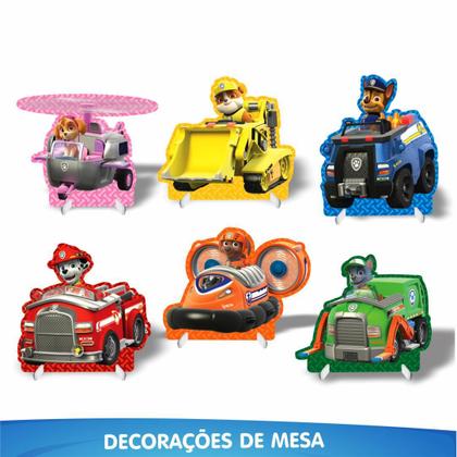 Imagem de Kit Festa Patrulha Canina 39 Itens Painel + Faixa + Enfeites