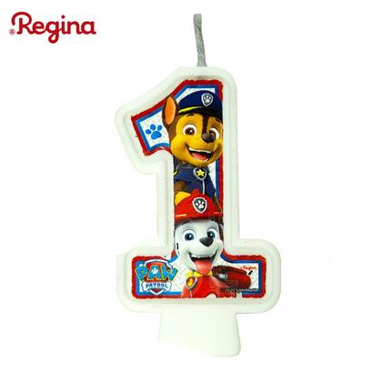Imagem de Kit festa Patrulha canina Vela 1+ Forminhas + Painel GIGANTE