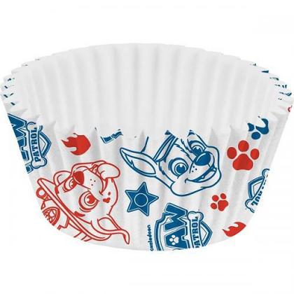 Imagem de Kit festa Patrulha canina Vela 3+ Forminhas + Painel GIGANTE