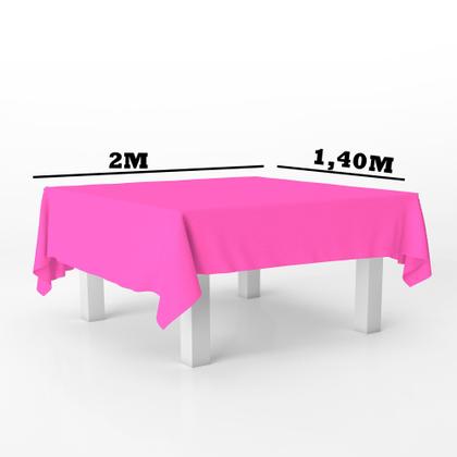 Imagem de Kit festa Peppa Pig Decoração Painel GG + Toalha Rosa TNT