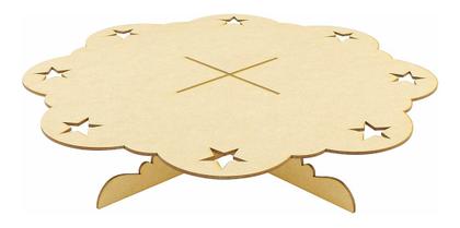 Imagem de Kit Festa Provençal Mdf Estrela - Linha Temática - 613-E