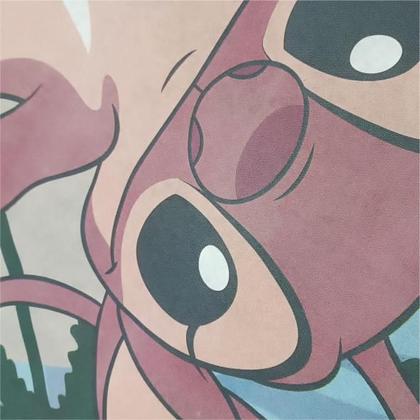 Imagem de Kit Festa Stitch Rosa Decoração 40 Lembrancinhas +Painel TNT