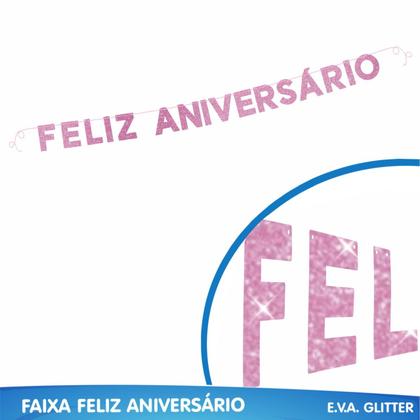 Imagem de Kit Festa Stitch Rosa Decoração Aniversário + 25 Balão