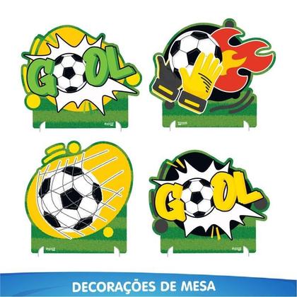 Imagem de Kit Festa Tema Futebol - Decoração de Alta Qualidade
