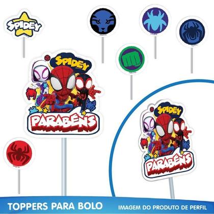 Imagem de Kit Festa Tema Spidey e Seus Amigos - Decoração Dinâmica