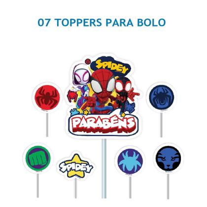 Imagem de Kit Festa Tema Spidey e Seus Amigos - Decoração Dinâmica