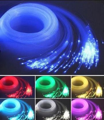 Imagem de Kit Fibra Ótica Estrelado Branco 300 Pontos Teto Iluminação