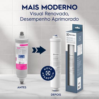 Imagem de Kit Filtro de Água Externo para Refrigerador Side By Side Electrolux (2 unidades)