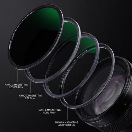 Imagem de Kit Filtro K&f Concept Uv + Polarizador + Nd1000 - 67mm 1624